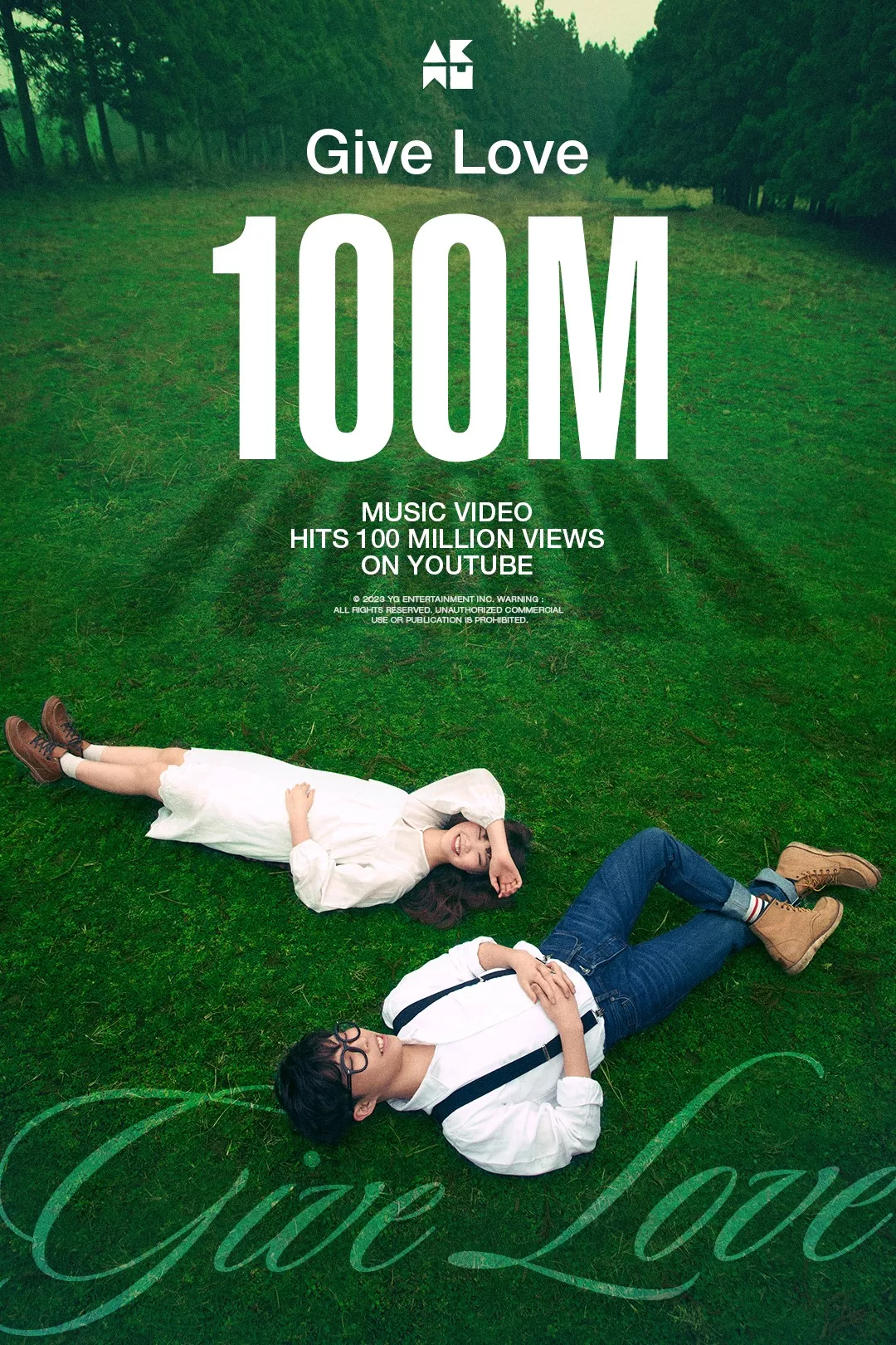 "Give Love" стал первым клипом AKMU, набравшим 100 миллионов просмотров
