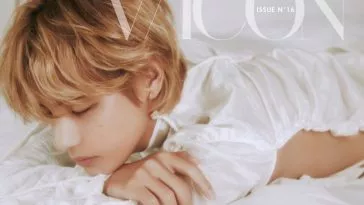 Ви из BTS и его мечты на обложке журнала D-icon Ви из BTS и его мечты на обложке журнала D-icon