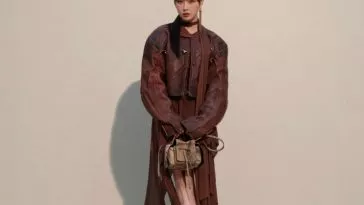 Жизель из aespa на Неделе моды в Париже