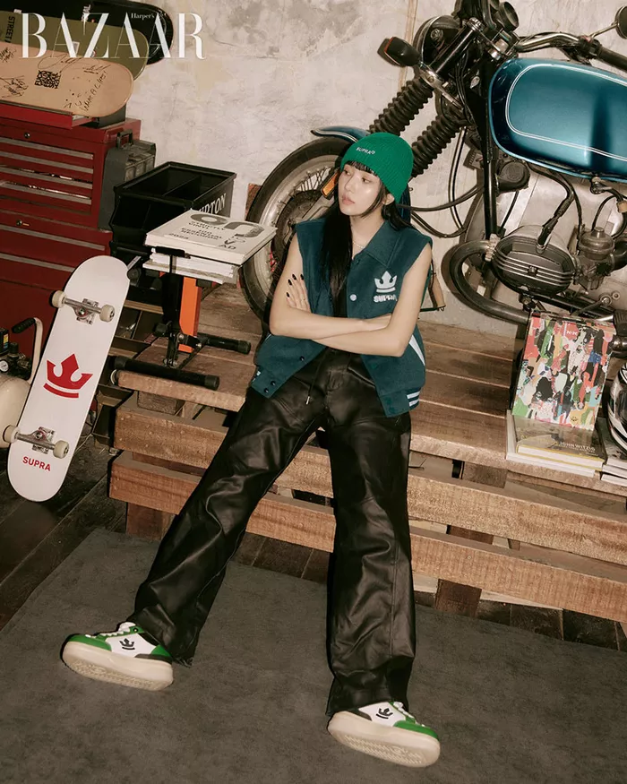Певица Ын-Би Квон излучает хип-хоп харизму в фотосессии Harper's Bazaar