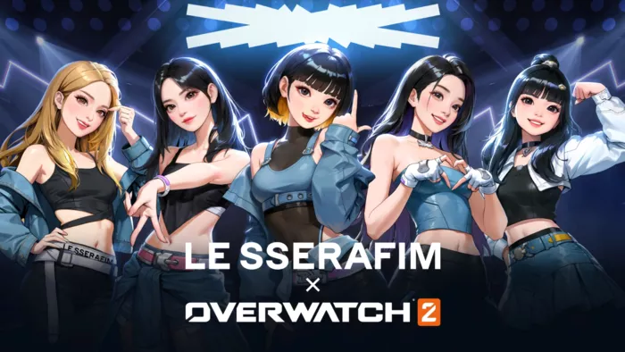 LE SSERAFIM и Overwatch 2 объединяют свои усилия