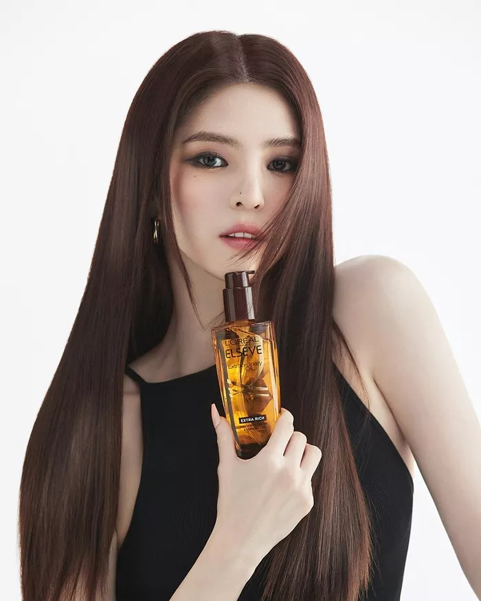 Хан Со Хи ослепительная красавица до самых кончиков волос в фотосессии для L'Oréal Paris