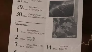 Группа ENHYPEN поделилась расписанием своего камбэка с 5-м мини-альбомом Группа ENHYPEN поделилась расписанием своего камбэка с 5-м мини-альбомом