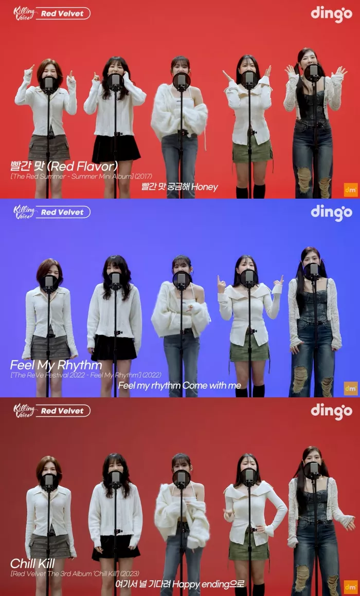 Red Velvet вспоминают свою девятилетнюю историю в "Killing Voice"