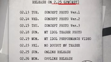 X:IN представили расписание камбека со вторым мини-альбомом 'The Real'