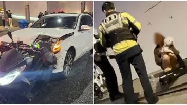 Пьяная диджей на Mercedes насмерть сбила мотоциклиста в Каннаме