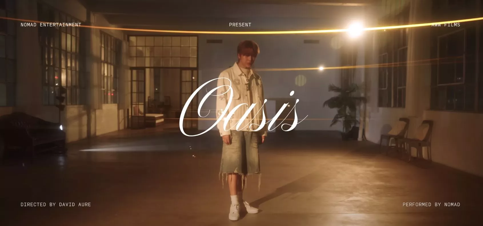 Новая мужская группа NOMAD представила видео на романтическую песню "Oasis"