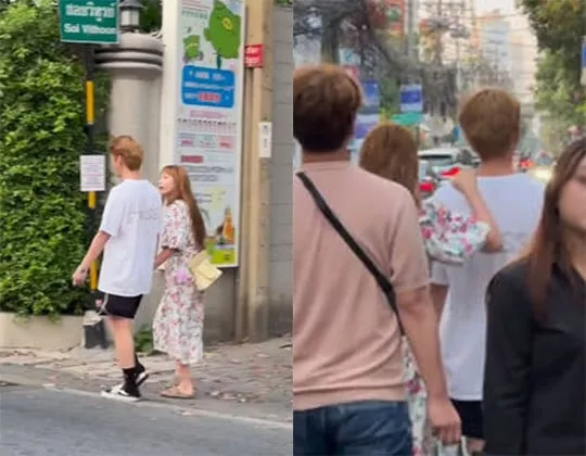 Хёна и Ён Чунхён наслаждаются уличным свиданием в Таиланде