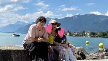 Джи Сон и Ли Бо Ён делятся трогательными фотографиями с семейного отдыха