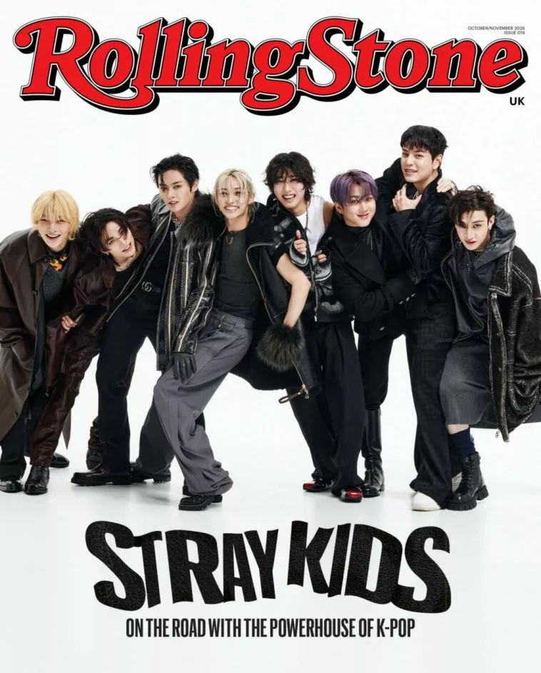 Stray Kids попали на сентябрьскую обложку Rolling Stone UK