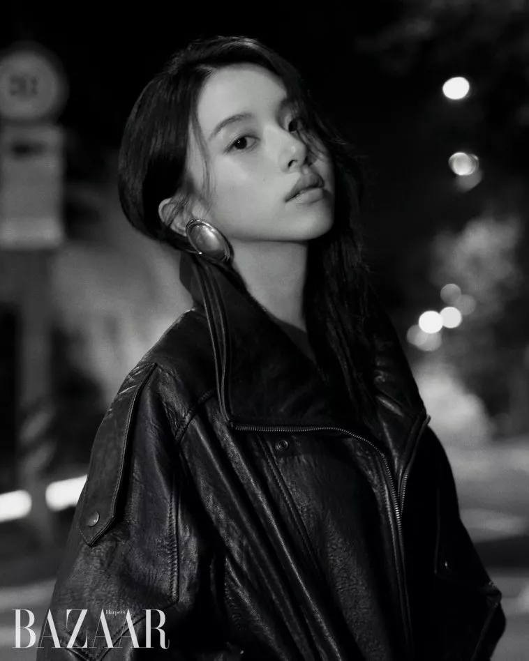 [ФОТО] Сияющая Чэён из TWICE для Harper's Bazaar Korea и Saint Laurent